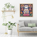 5D DIY Cat Special Shaped Diamond Painting Cross Stitch Mosaic Kits Wall Art