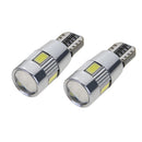 2pcs T10 W5W 5630 6SMD LED Car Width Light Bulbs Dash Board Lights