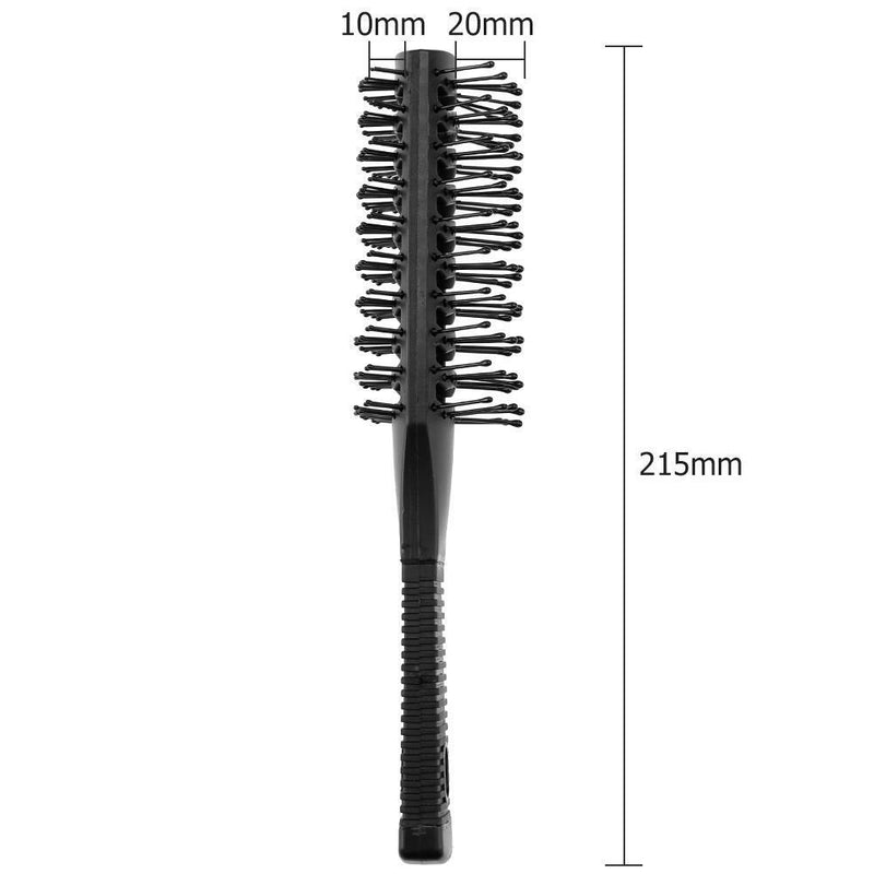 Double Side Massage Comb Black Plastic Anti-tangle Brushes Wide Teeth Brush