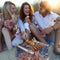 Portable Stainless Steel Barbecue Grill Foldable Outdoor Picnic BBQ Tool Newly