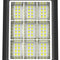 Solar Powered Wall Lamp Waterproof PIR Motion Sensor Outdoor Yard Light (A)