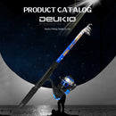 Spinning Fishing Rod Combo Portable Fishing Rod Complete Kits for Beginners