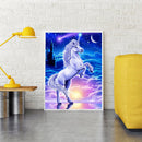 Animals Rhinestone Drawing Full Round Drill Diamond Painting Mosaic Home Decor