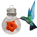 Garden Accessories Hummingbird Feeder Circular Shape Lamp Bubbles Bird Feeder