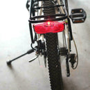 Bicycle Rear Reflector Tail Light For Luggage Rack Alloy Battery NO Q5K5