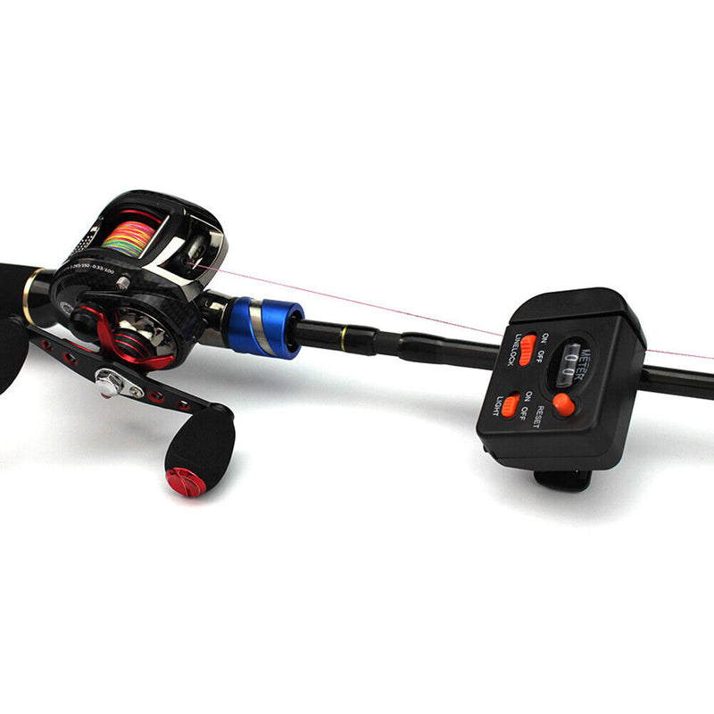 Digital Fishing Line Depth Finder Counter Fishing Line Carp Fishing Tools
