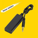 Noise Isolator Plug And Play Audio Noise Filter for Car Audio Home Stereo System