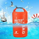 10L Portable Swimming Bag Waterproof Dry Sack Storage Pouch for Trekking Boating