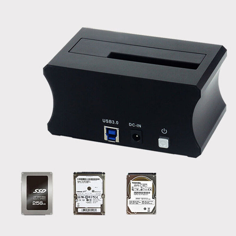 2.5 3.5 inch SATA USB HDD SSD Docking Station Hard Disk Base Universal (EU)
