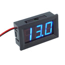 0.56inch LED Display DC 4.5-30V Two-wire Digital Voltmeter(Blue) Newly