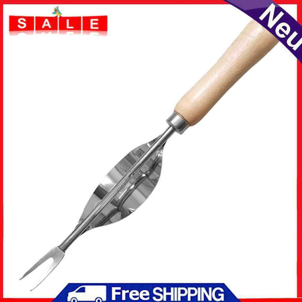 Weeding Grass Puller Garden Weeder Fork Lawn Digging Hand Tool for Transplanting