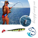 5pcs 12cm/10g Soft Lure Fishing Baits Artificial Bionic Fishing Crankbait Newly