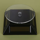 360 Degree Solar Powered Rotary Display Stand Jewelry Turntable