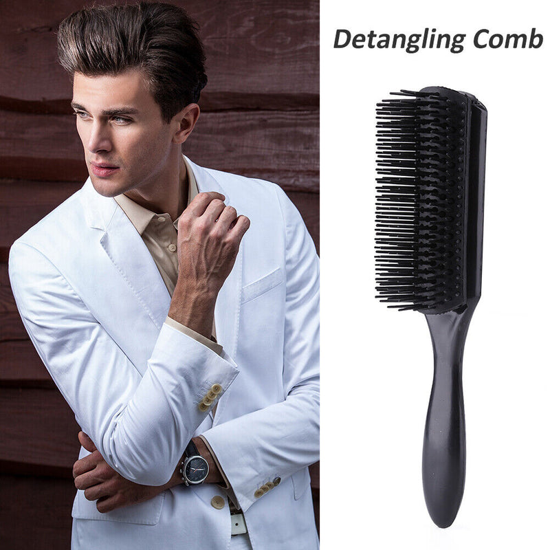 Removable Hair Detangling Comb Head Scalp Massager Brush Men Styling Tools Newly