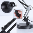 Home Switch Reading Light LED Dimmer Table Lamp Adjustable Desk Lamps Black