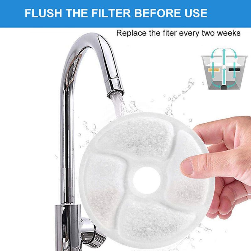 #A Pet Water Fountain Filters Element Replacement Dog Cat Water Dispenser Filter
