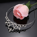 Rhinestone Crystal Tiara Hair Band Kid Girl Bride Princess Prom Crown