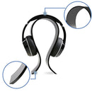 U Shape Headphone Display Stand Rack Acrylic Headset Desk Holder (Black) Newly