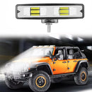 2pcs Car LED Work Light Headlights 48W 16LED Off Road Vehicle Spotlight