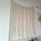Nordic Hand-woven Tapestry Macrame Curtain Backdrop Hanging Decoration Wall G9U9
