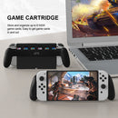 JYS-NS217 for Switch OLED Game Console Hand Grip with Card Storage (Black) Newly