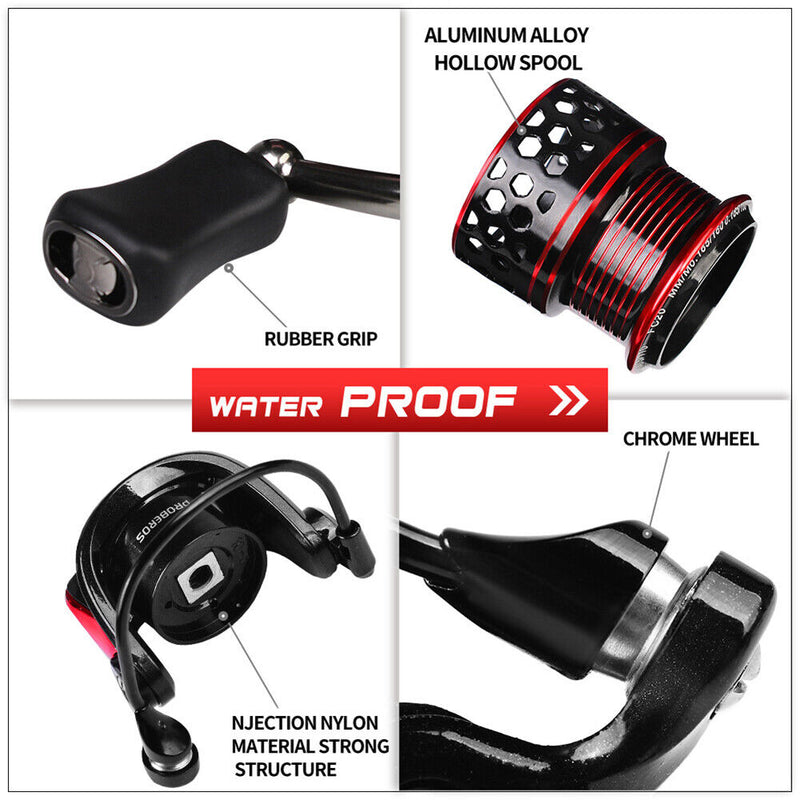 Portable Fishing Wheel Wear Resistance Fishing Spinning Reel Fishing Access