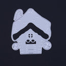 Snowvirtuos Christmas House Joint DIY Metal Scrapbook Embossing Craft Cutting
