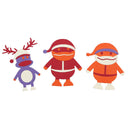 Snowvirtuos Santa Claus Combination DIY Scrapbook Craft Embroidery Cutting Tool