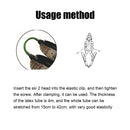 Winter Ski Basic Turning Training Aid Snowboard Easy Wedge Clip Ski Tip Con