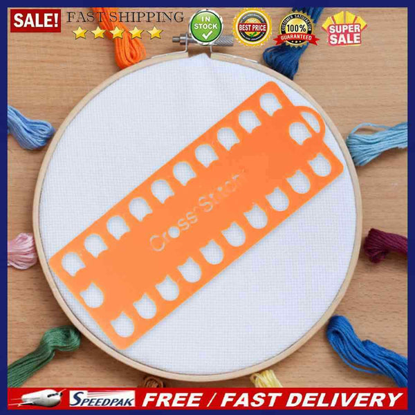 4x Sewing Thread Organizer Holder 20 Positions Cross Stitch Row Line Tools