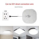 72LED Module Ceiling Lights 36W Magnet Source Replace Lamp (White Light)