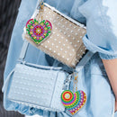 2x DIY Full Special Shape Diamond Painting Keychain Bag Decor Kit (DYSK15) Newly