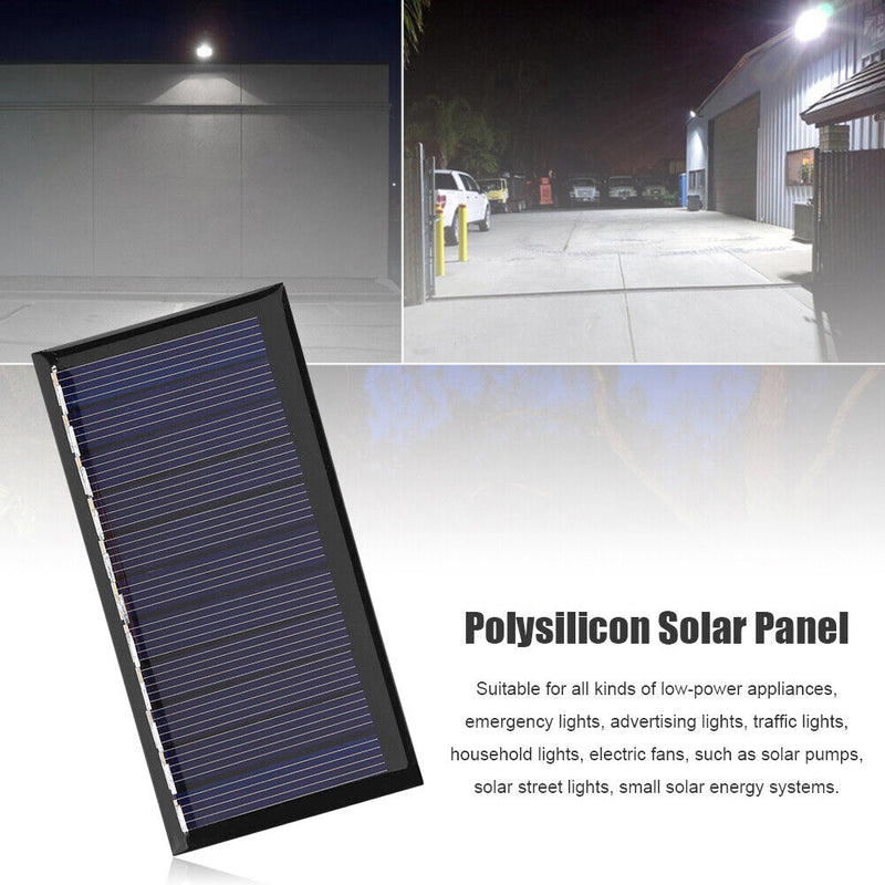 5.5V 90mA Solar Panel DIY Mini Solar Charger System Polysilicon Board (1pc)