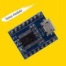 JQ6500 Voice Module 1-to-5 Way MP3 Board 30-level Volume Adjustable for FAT16
