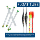 Fishing Floats Tube Transparent Bobbers Fishing Buoys Tackle (4.5x40cm) Newly