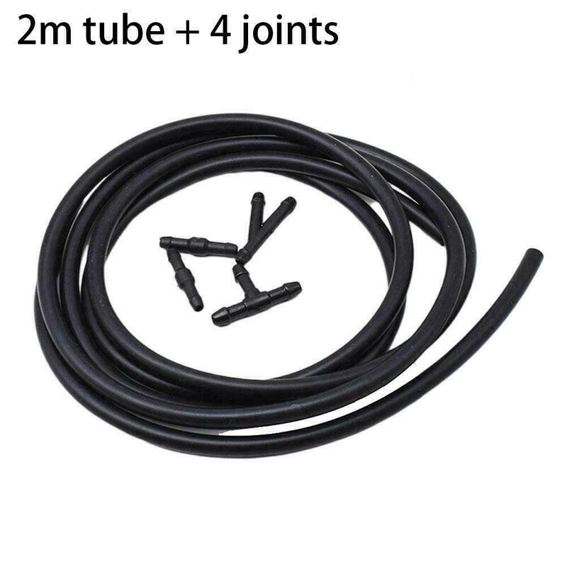 200cm/2m x 3.5mm Black Rubber Tube Pipe ID Epdm Hose Jet Wiper Windscreen A0U7