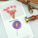 25mm Christmas Wax Seal Stamp Cartoon Head DIY Retro Sealing Decor (SD043)