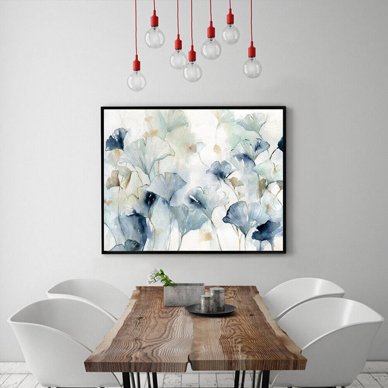 Ink Ginkgo Oil Paint By Numbers Kit DIY Acrylic Painting on Canvas Frameless