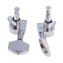 6 Chrome Guitar String Tuning Pegs Tuners Machine Heads Acoustic Electric Set