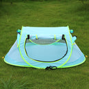 Foldable Beach Tent Zipper Play Tent Tear Resistant Sleep Bed for Indoor Ou