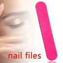 Double Sided Sandpaper Nail Files STRAIGHT Fine Grit Acrylics cca File G0V1