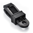 10pcs Outdoor Large Canopy Wind Rope Clamps Windproof Tent Clips (Black) Newly