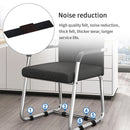 Tilt U Shaped Floor Protector Damper Stool Chair Leg Pad Tube Caps Pipe Clamp