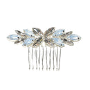 Wedding Hair Ornaments Leaf Rhinestone Hair Comb Bridal Hair Clips Flower