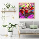 5D Mosaic Rhinestone Picture Drawing Animals Full Round Drill Diamond Painting
