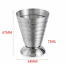 Bar Supplies Cocktail Tools Jigger Drink Shaker Measuring Cup Mixing glass