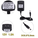 DC12V 1.5A Adapter AC to DC Converter Power Supply Adapter 5.5*2.5 mm