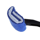 Plastic Long Handle Bathroom Toilet Scrub Lavatory Cleaning Brush(Black) Newly