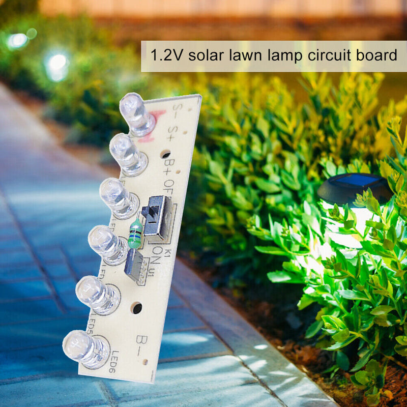 1.2V Solar Lamp Circuit Board Light Control Sensor Module Panel Circuit Board