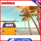 Vacation Bus Oil Paint Painting Wall Decoration Pictures Posters for Living Room